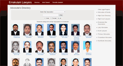 Desktop Screenshot of ernakulamlawyers.com